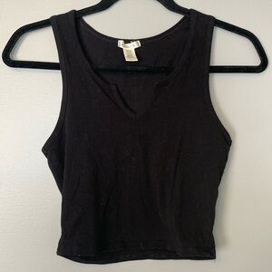 💜 Cropped V Tank - Medium